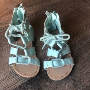 Cute toddler gladiator sandals, size 5